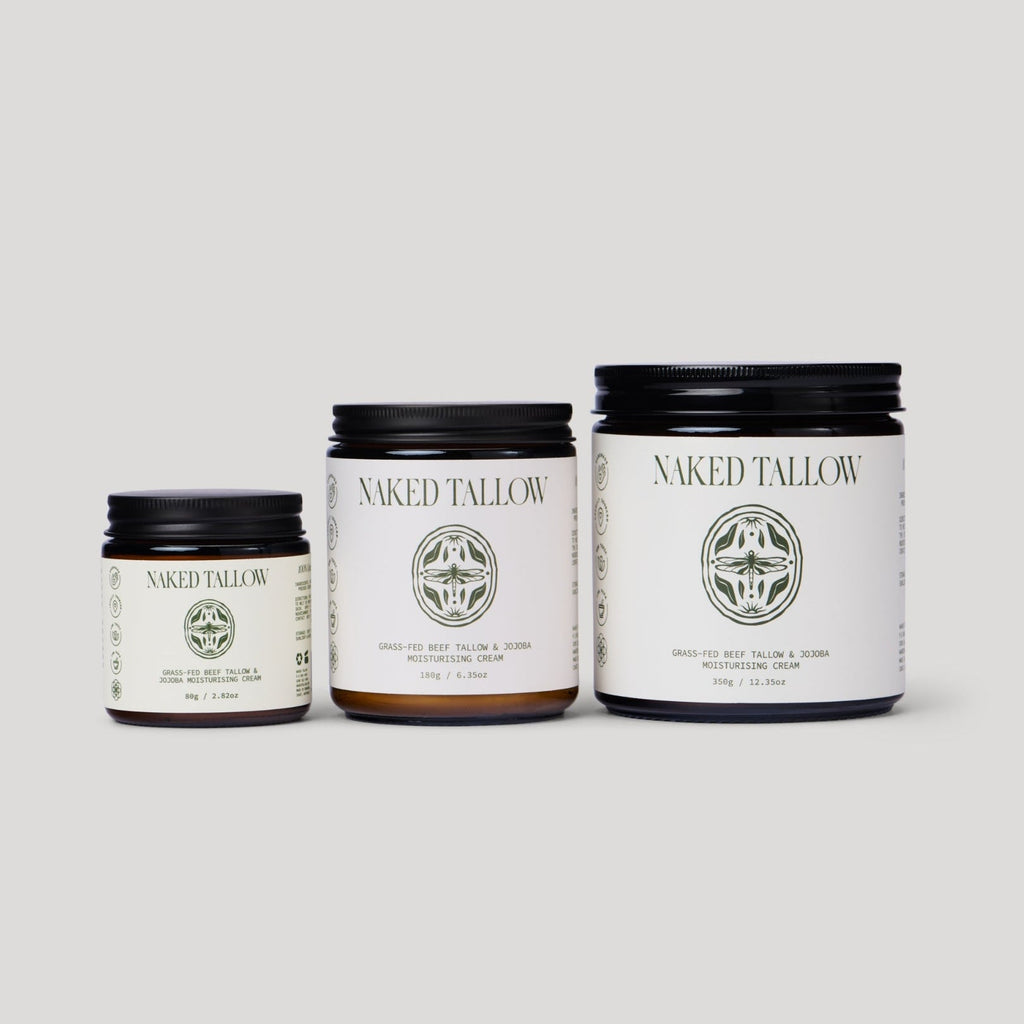 Naked Tallow Unscented Tallow Cream - 80g