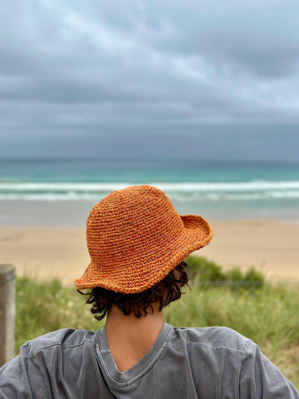 Hemp Hat - Burnt Orange