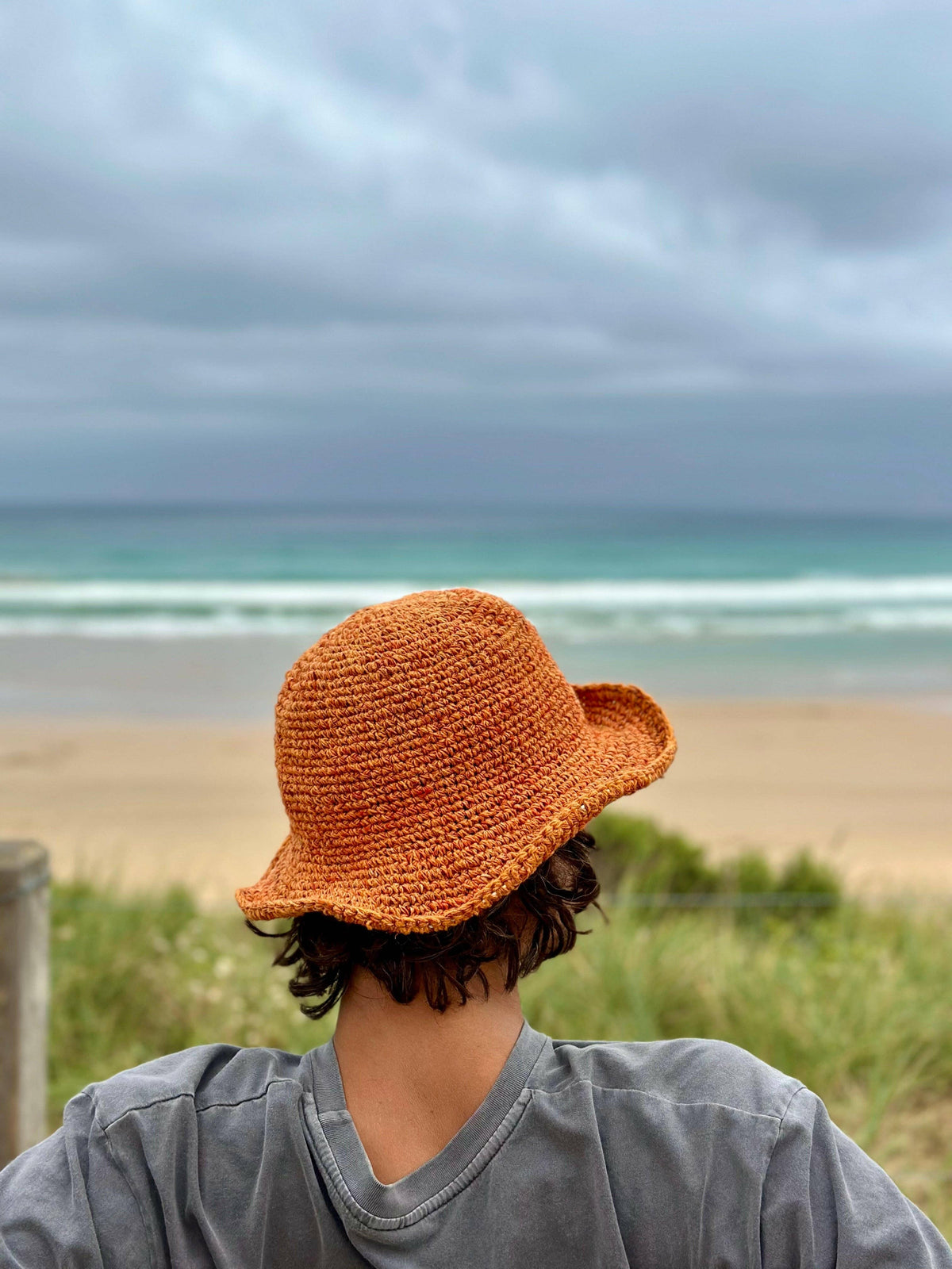 Hemp Hat - Burnt Orange