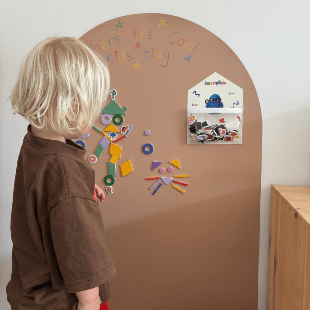 Magnetic Shapes Set | Colour & Shape Magnets for Kids