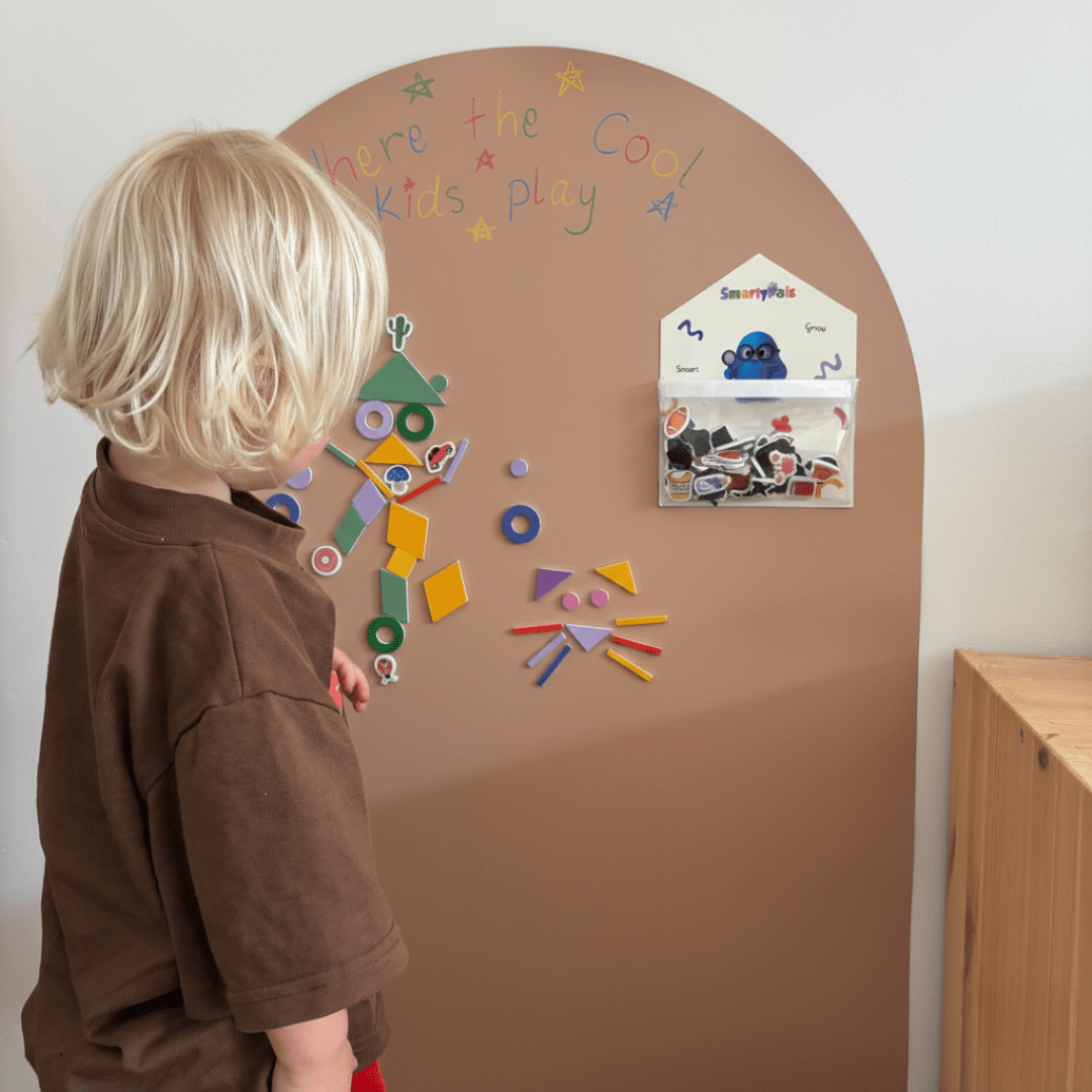 Magnetic Shapes Set | Colour & Shape Magnets for Kids