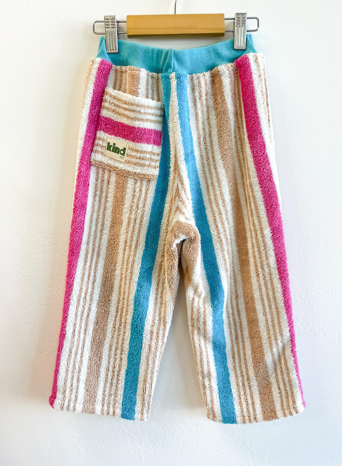 Candy Stripe Terry Pants | Size 3