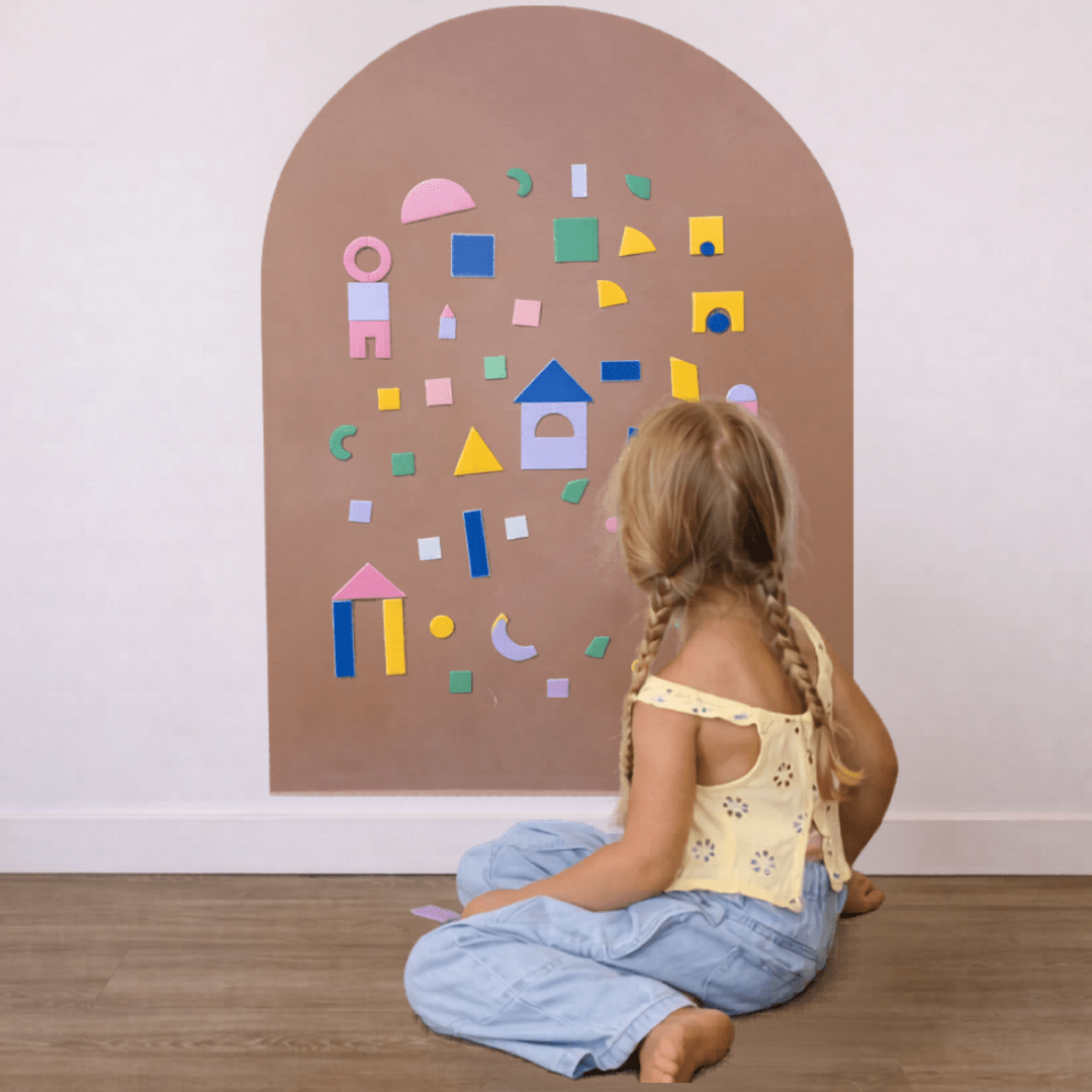 Magnetic Shapes Set | Colour & Shape Magnets for Kids
