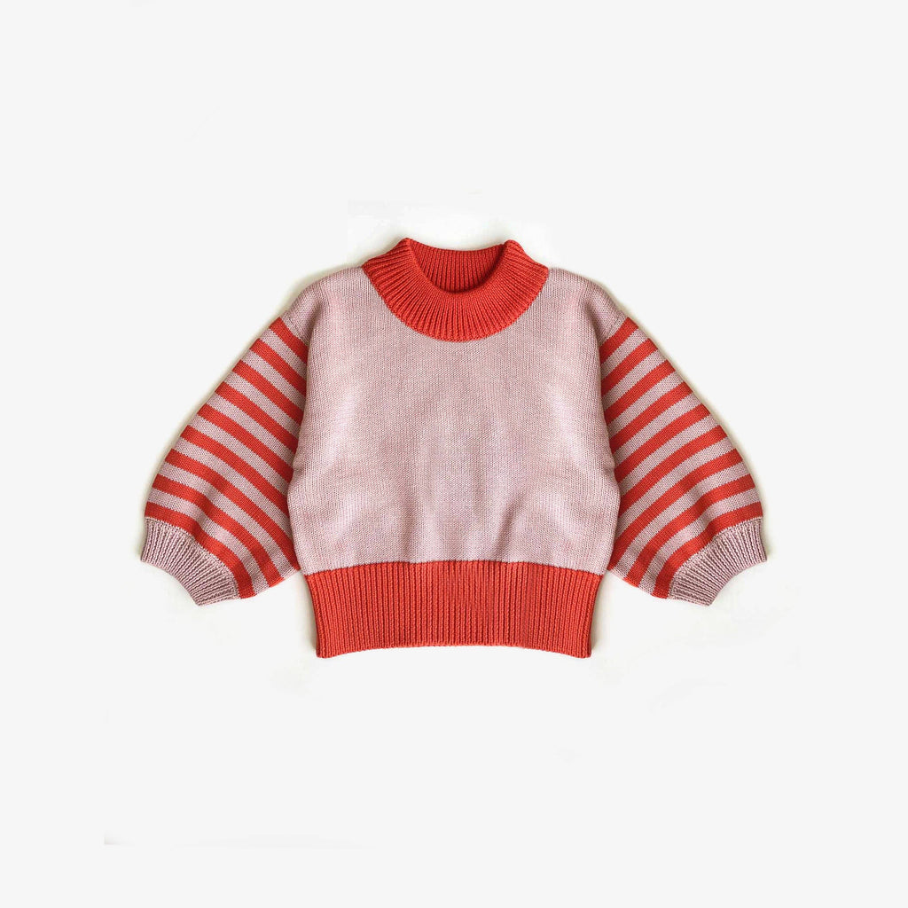 Organic Cotton Bubble Sleeve Jumper: 5