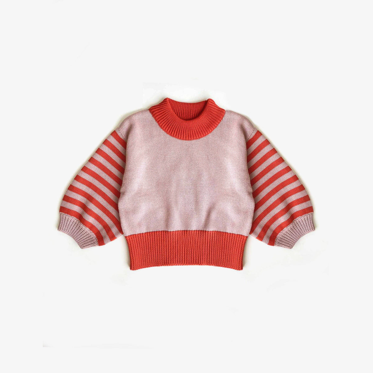 Organic Cotton Bubble Sleeve Jumper: 2
