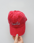 Handful Kids Cap: Watermelon w/ Blue Design
