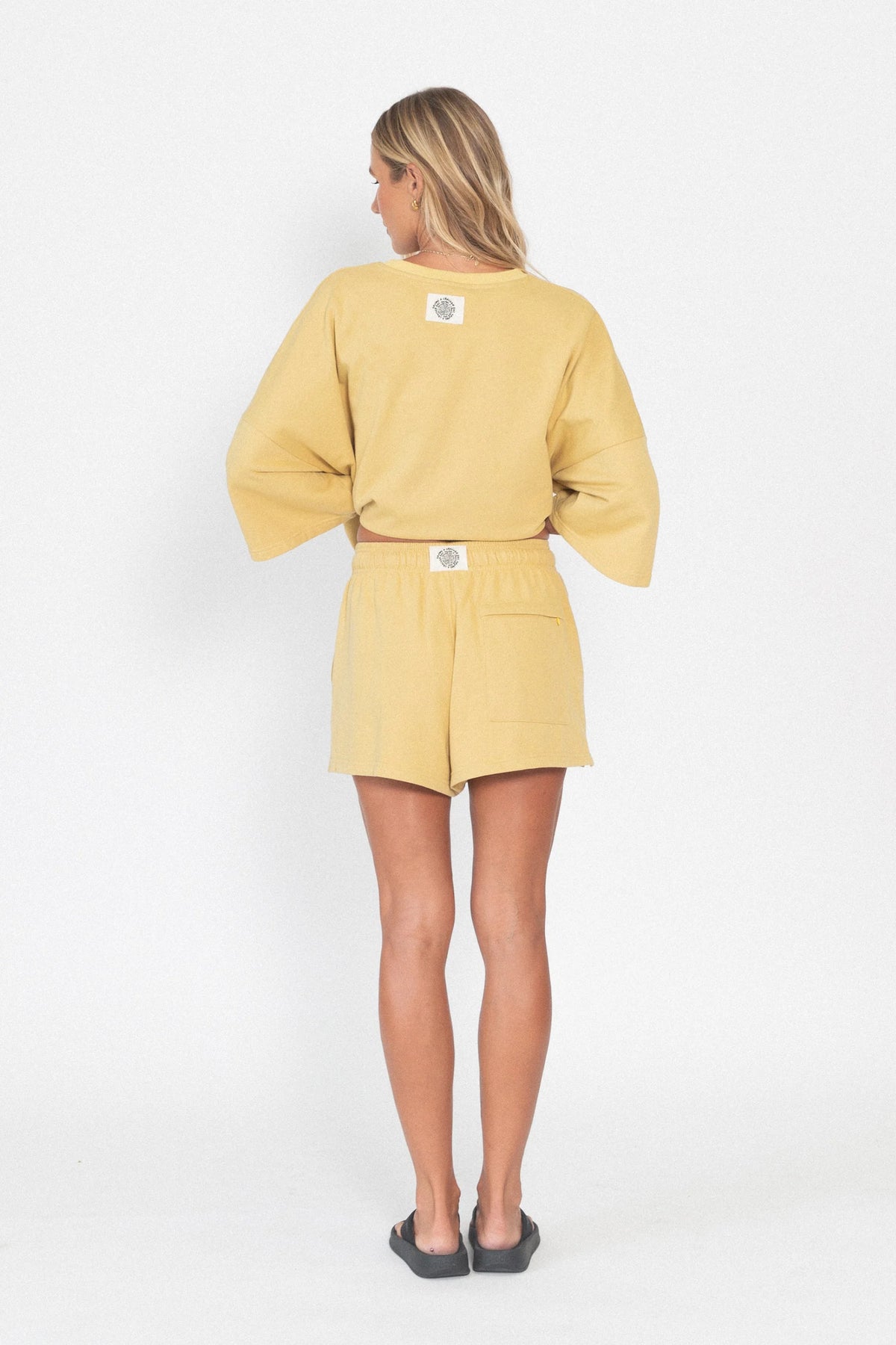 Basic Midweight Shorts - Light Mustard