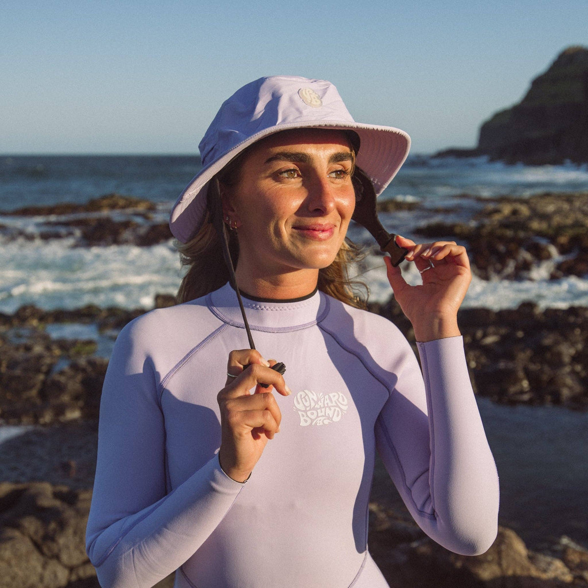 Lavender Latte Surf Hat UPF50+
