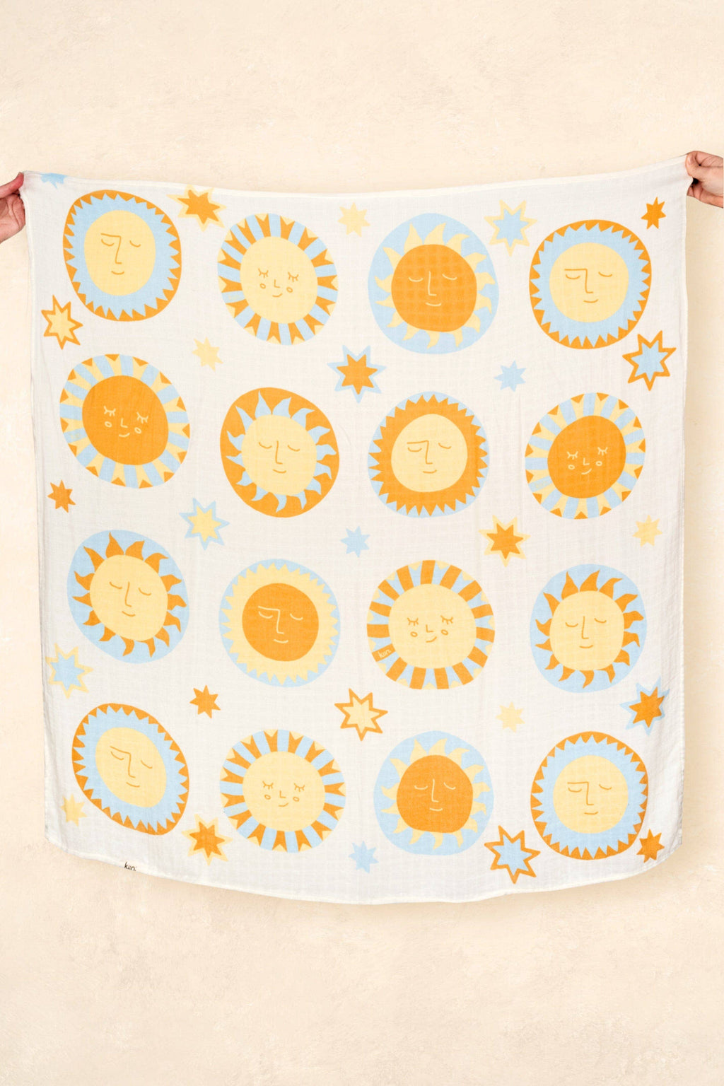 Organic Muslin Swaddle - Sunny Day: Sunny Day