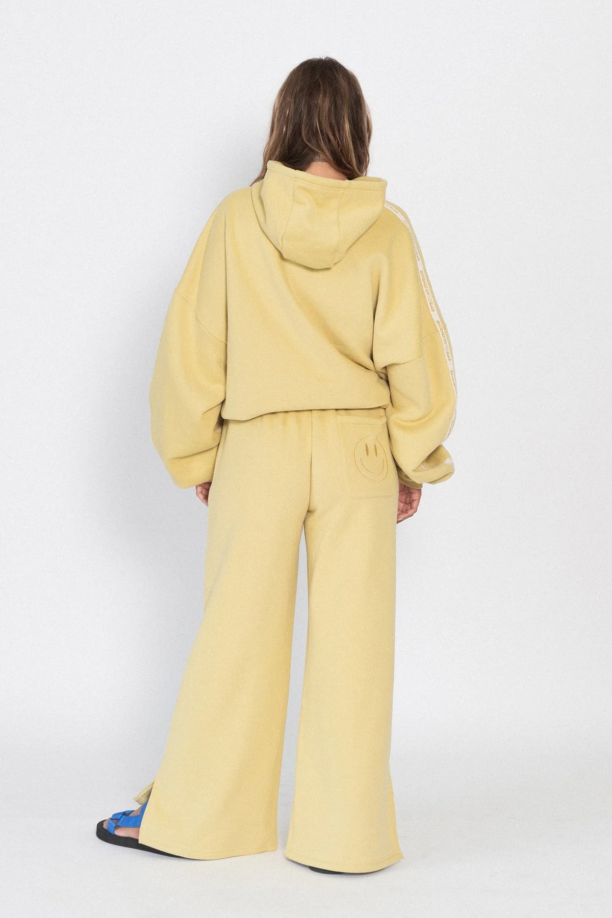 Cloud Racer Sunburst Hoodie - Lemon