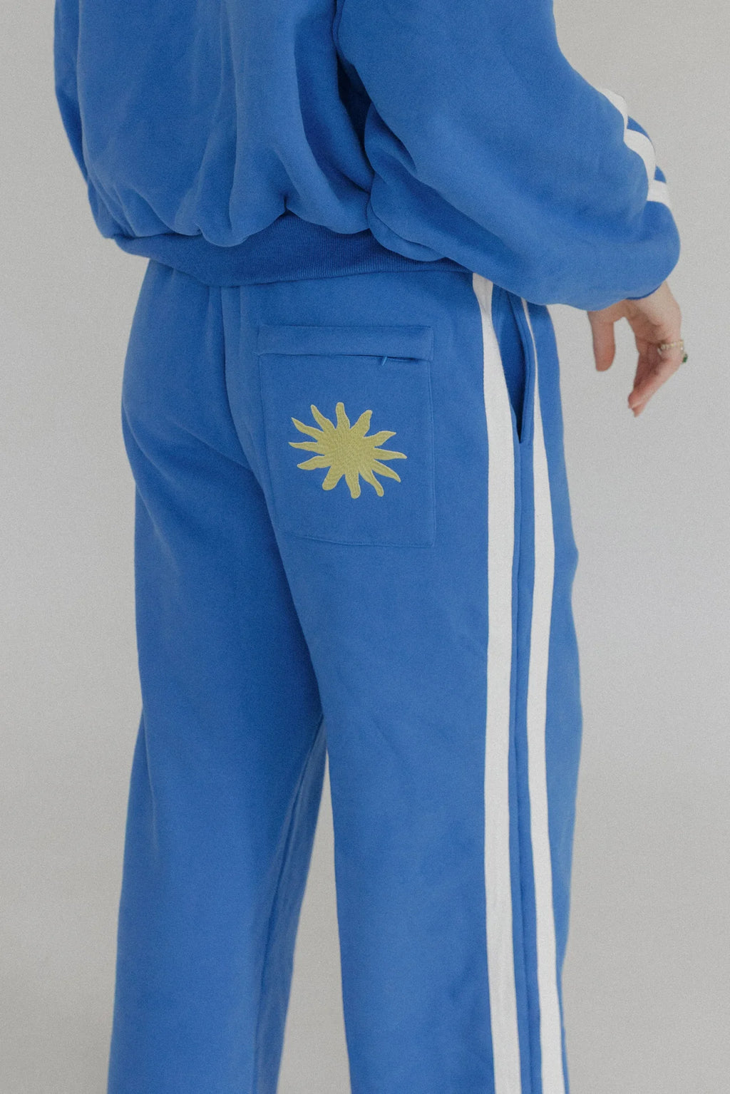 Cloud Starburst Sweatpants - Blue