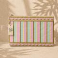 Large Pouch - Stripe Wave
