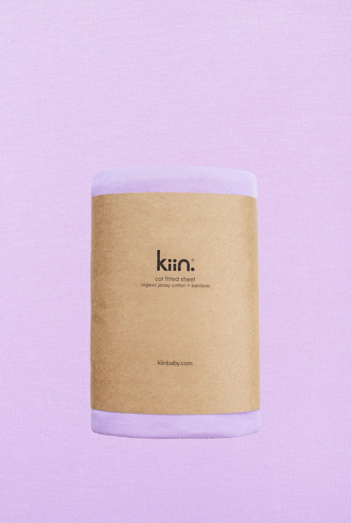 Cot Organic Sheet: Lilac