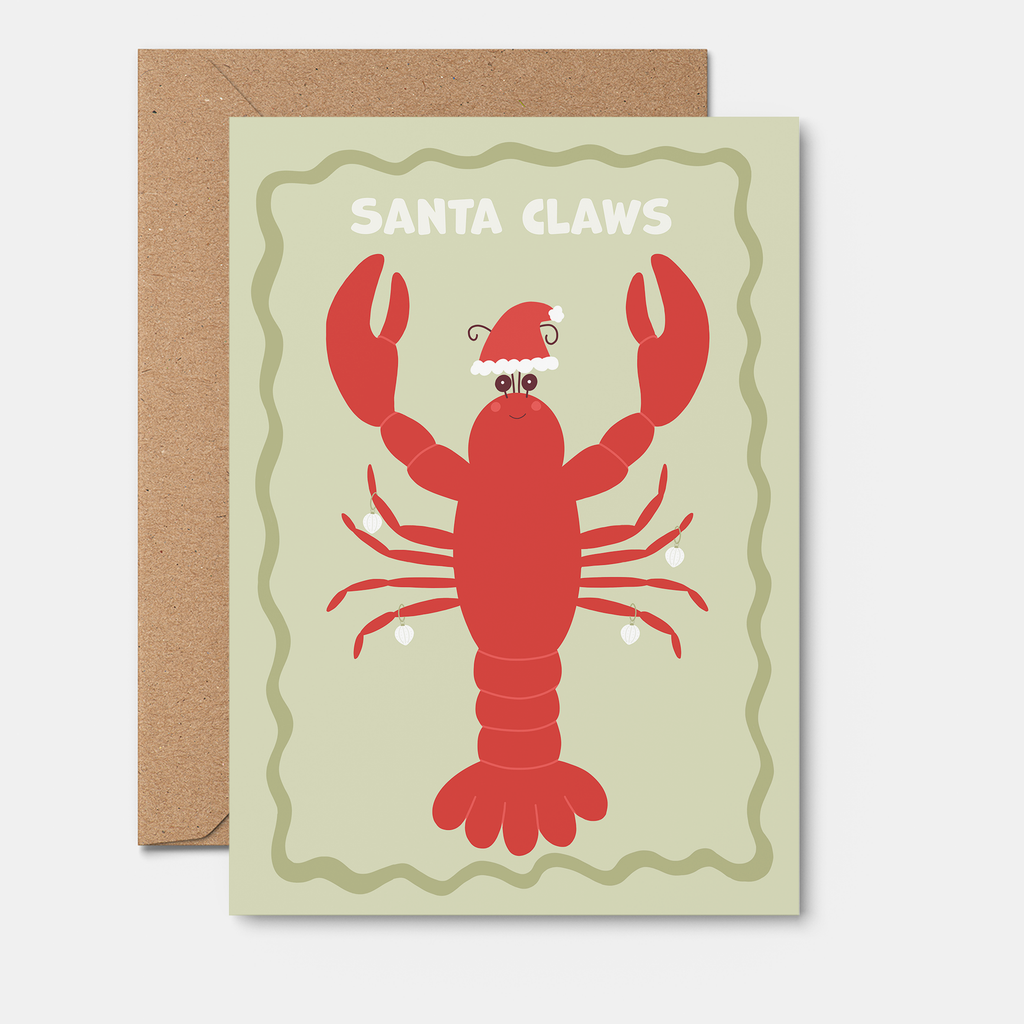 Santa Claws | Christmas Card
