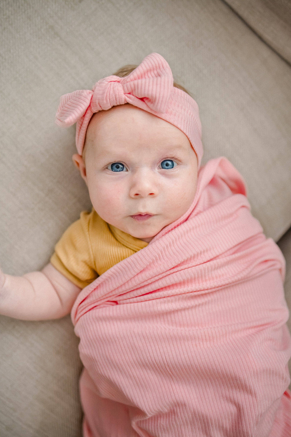Bamboo Stretch Swaddle: Oat