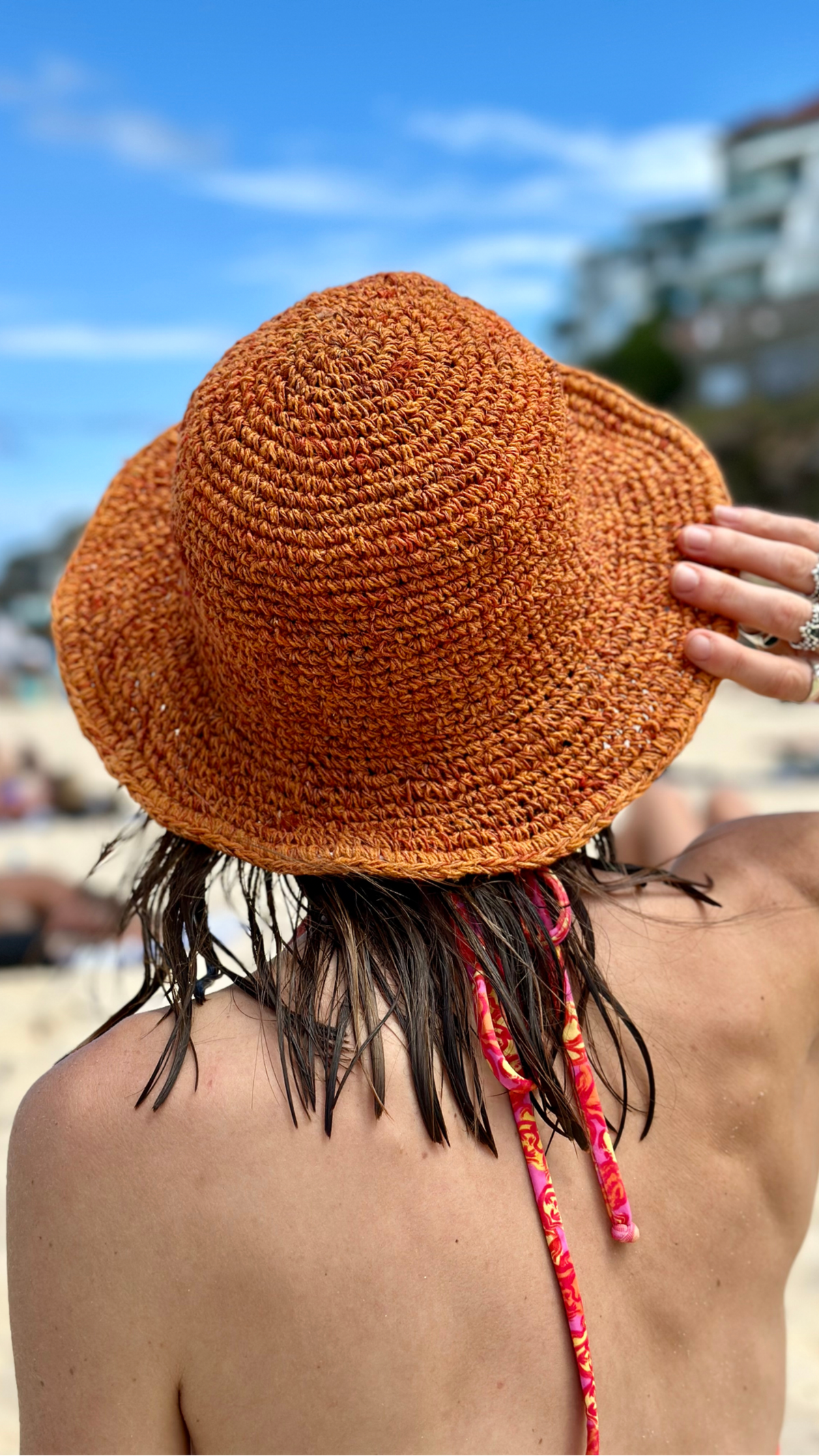 Hemp Hat - Burnt Orange