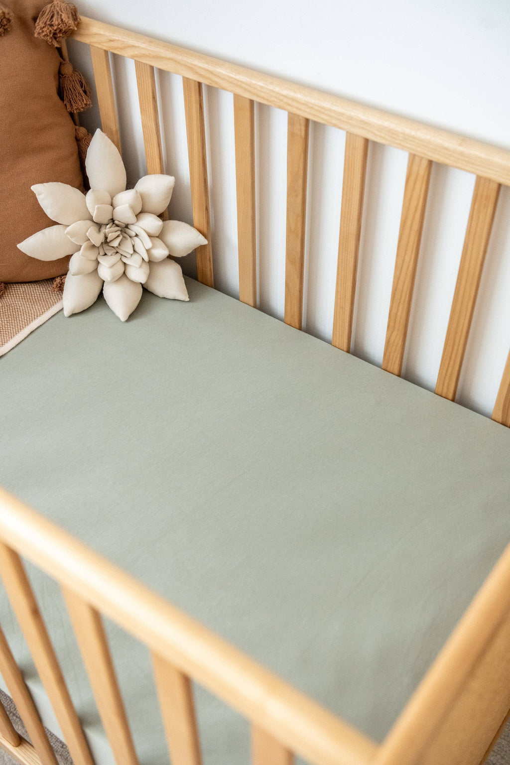 Cot Organic Sheet: Buttercup
