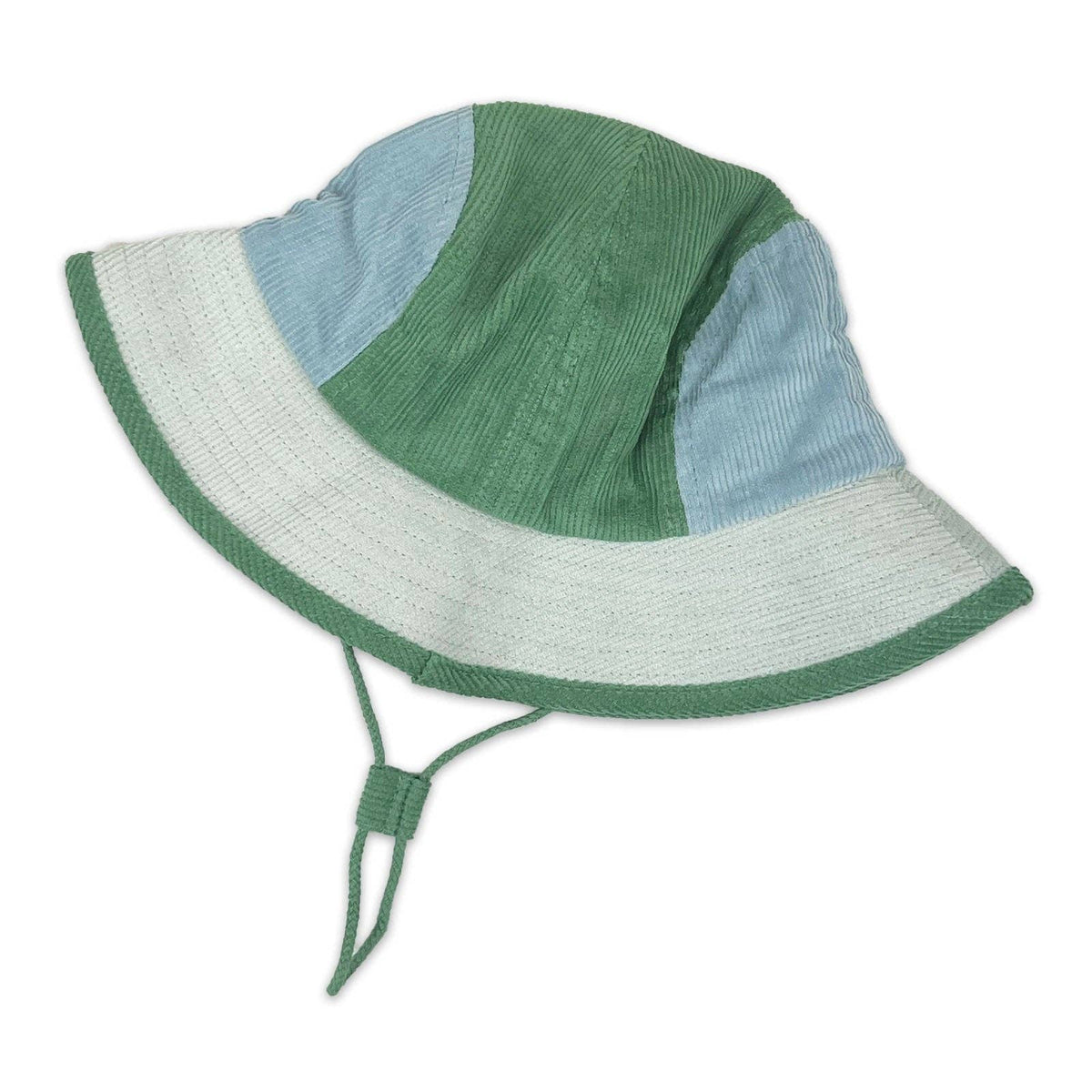 Rad Kid 5 Panel Spliced Bucket Hat - Lagoon: TODDLER