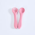 Milk Addict Silicone Spoon and Fork Set