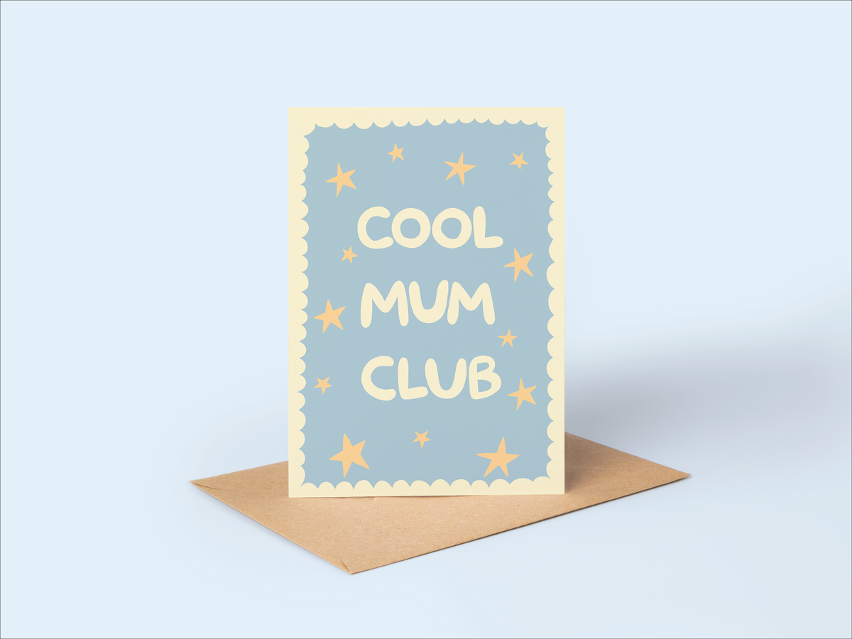 Cool Mum Club | Greeting Card for mum & baby