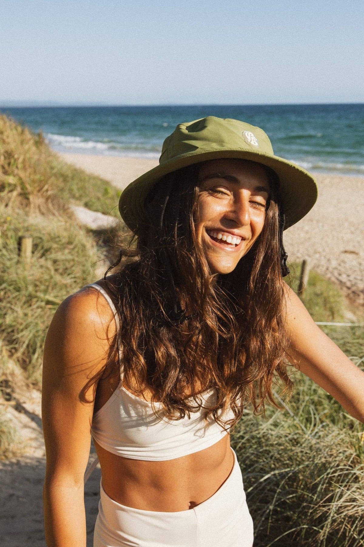 Olive Surf Hat UPF50+