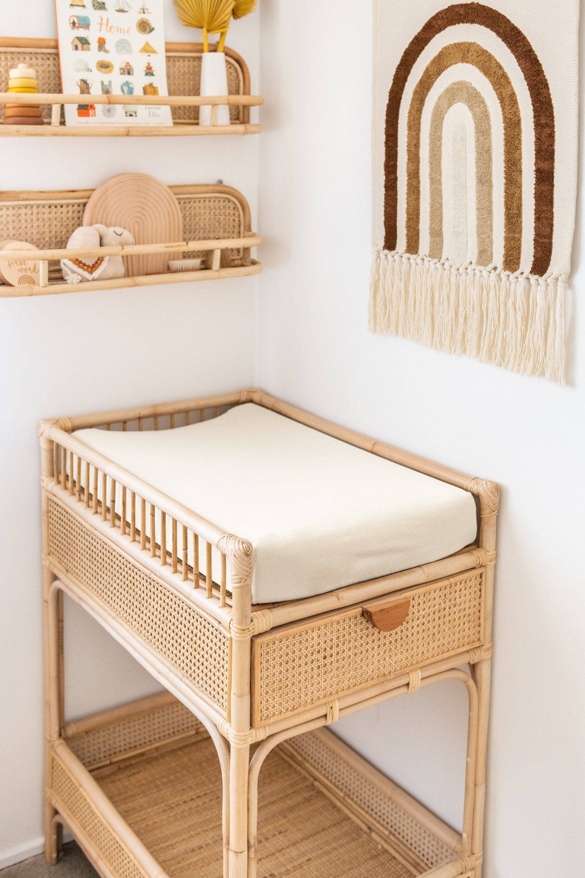 Bassinet/Co Sleeper Organic Sheet: Caramel