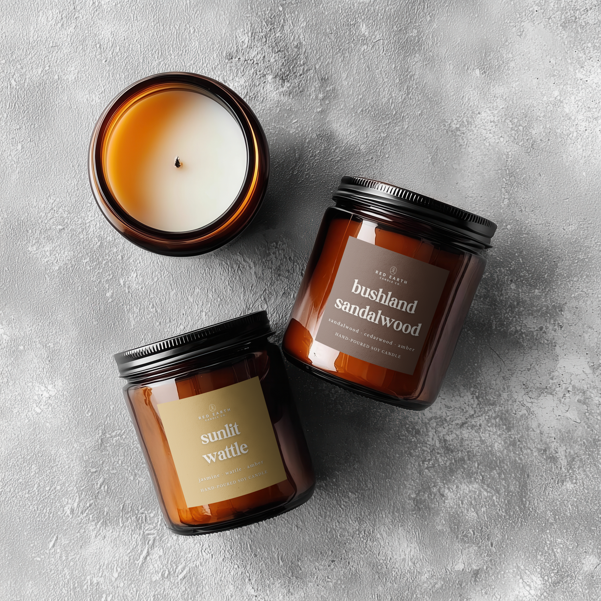 Sunlit Wattle Soy Candle | 40+hrs