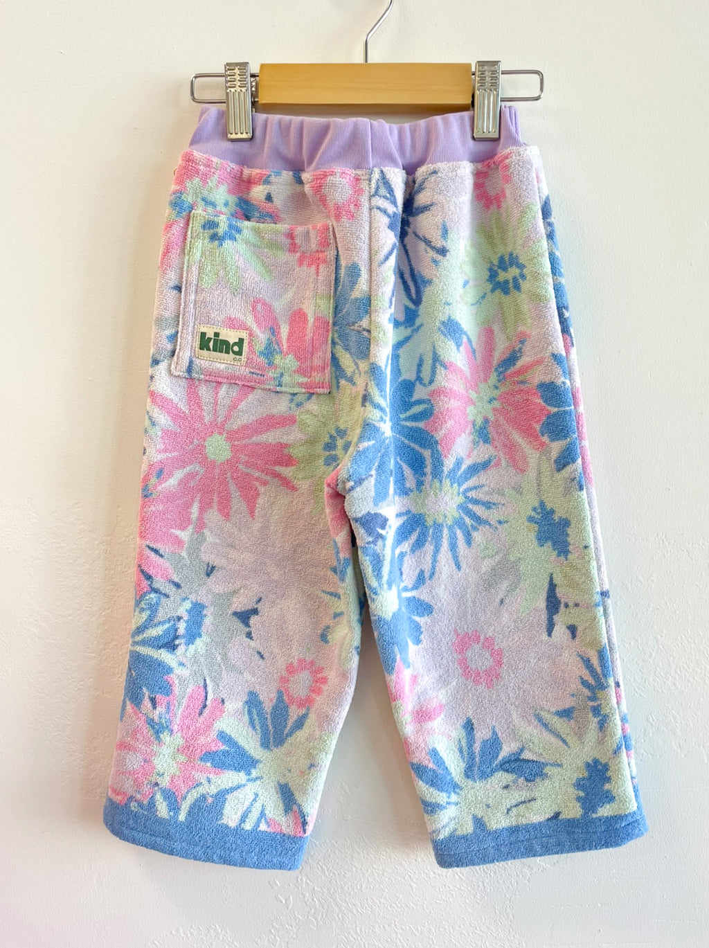 Floral Terry Pants | Size 2