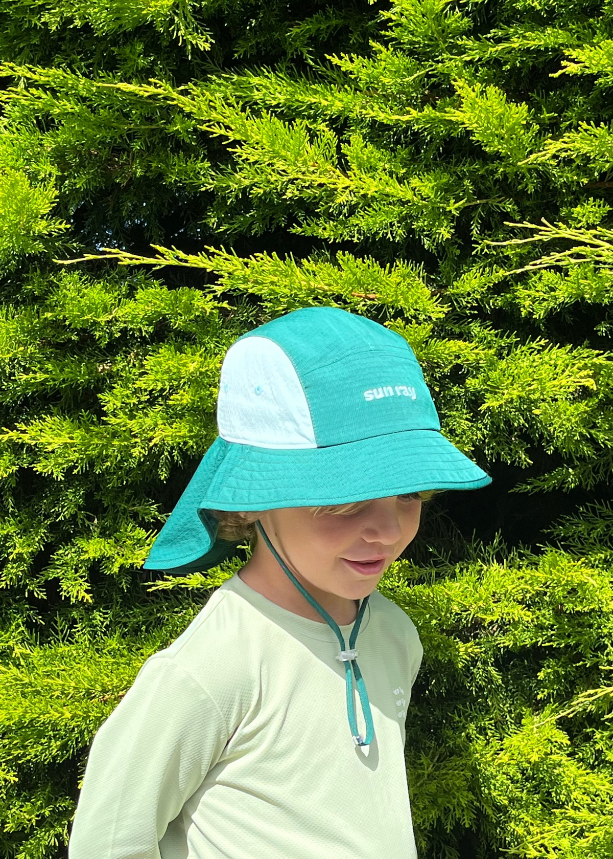 Sun Ray Kids UPF50+ Mullet Brimmer - Forest