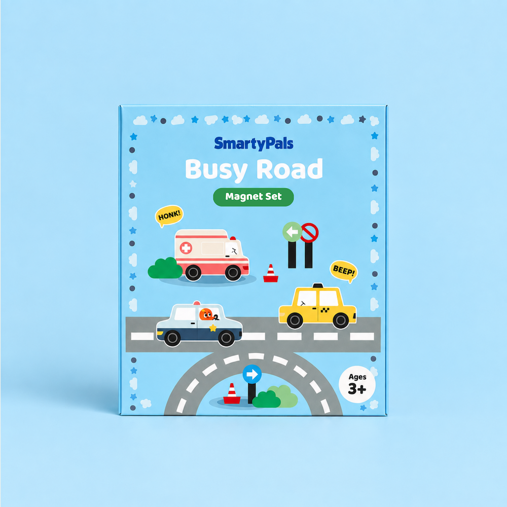 Busy Road Magnet Set