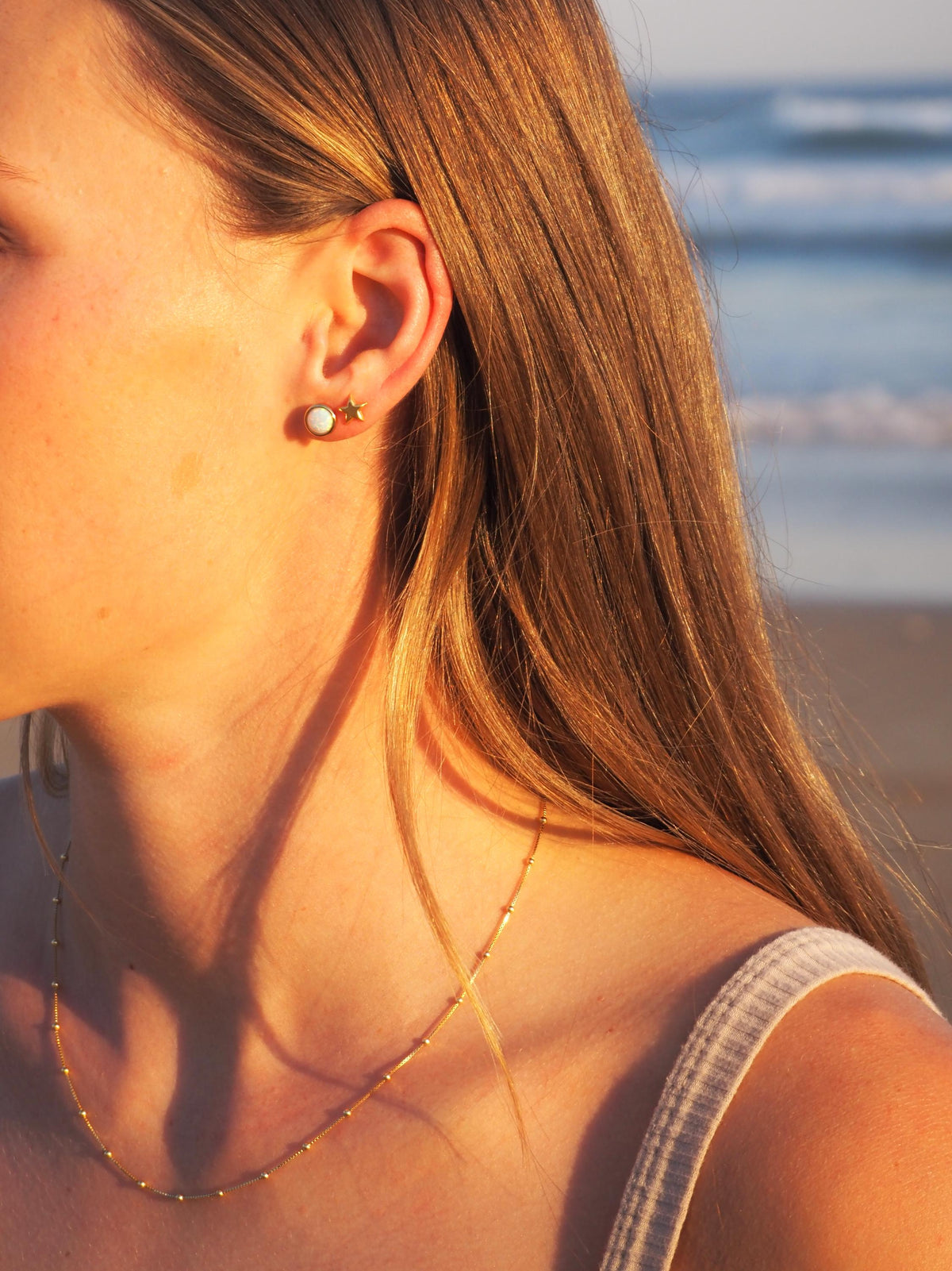 18K Gold Plated Satellite Choker