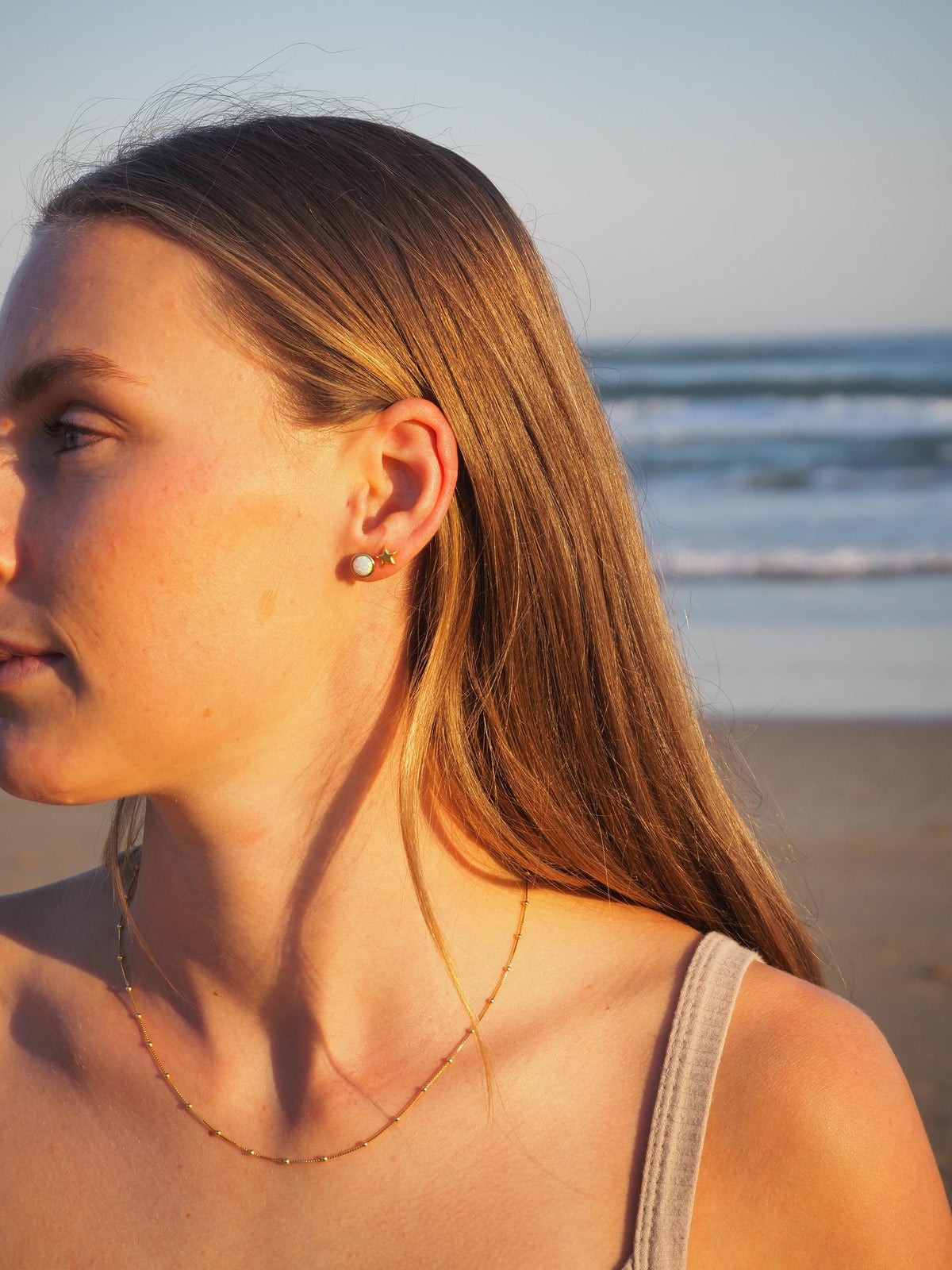 18K Gold Plated Satellite Choker