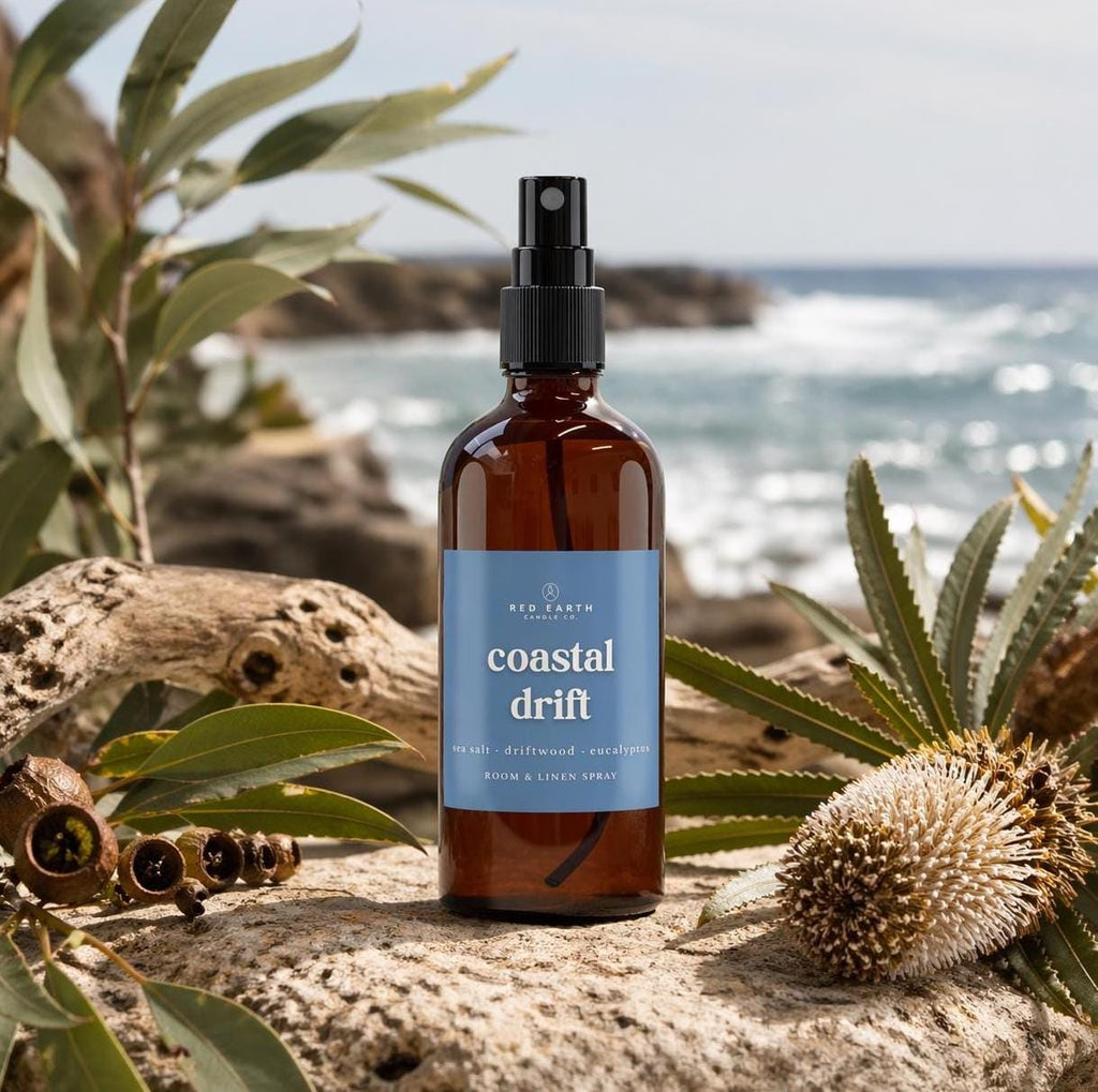 Red Earth Candle Co. Coastal Drift Room & Linen Spray | 100ml