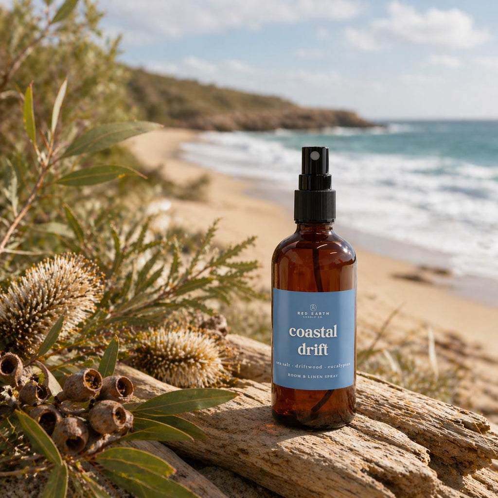 Red Earth Candle Co. Coastal Drift Room & Linen Spray | 100ml