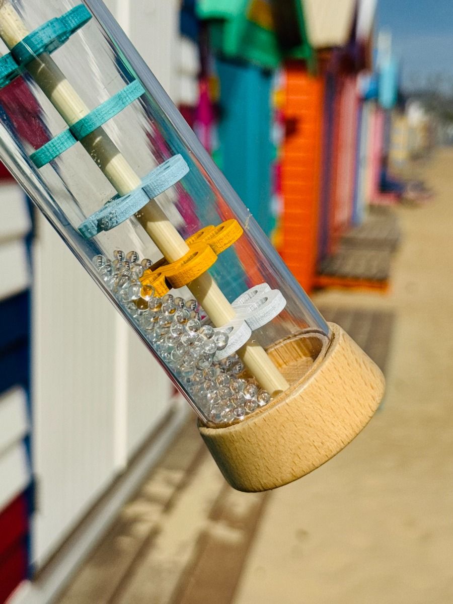 Wooden Rainmaker Rattle