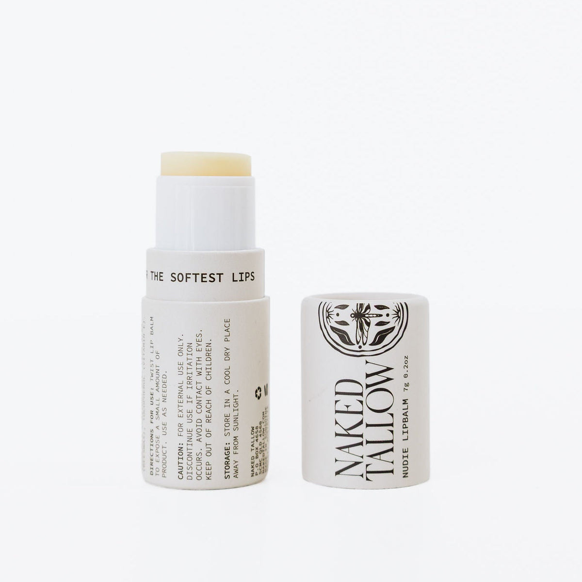 Naked Tallow Tallow Lip Balm