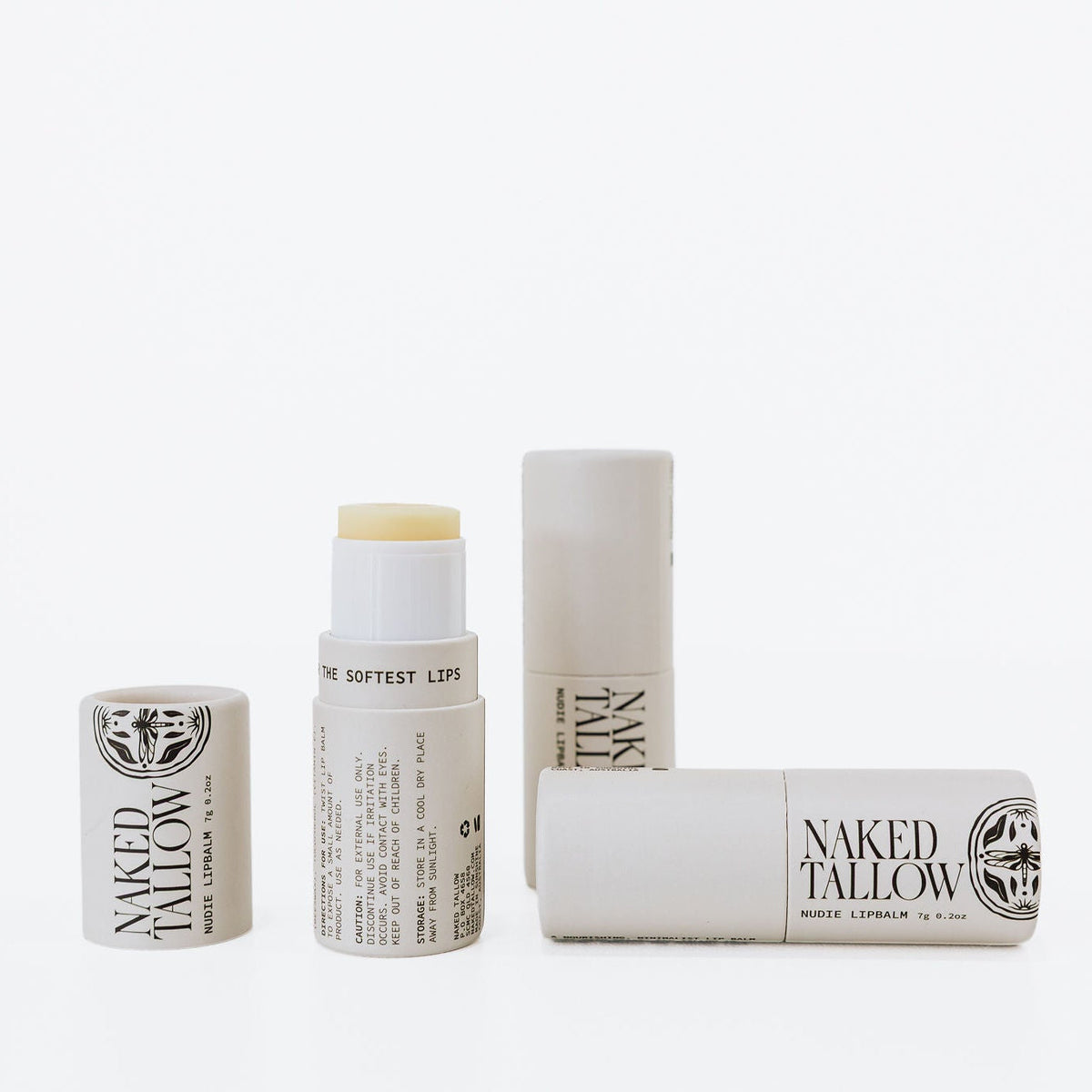 Naked Tallow Tallow Lip Balm