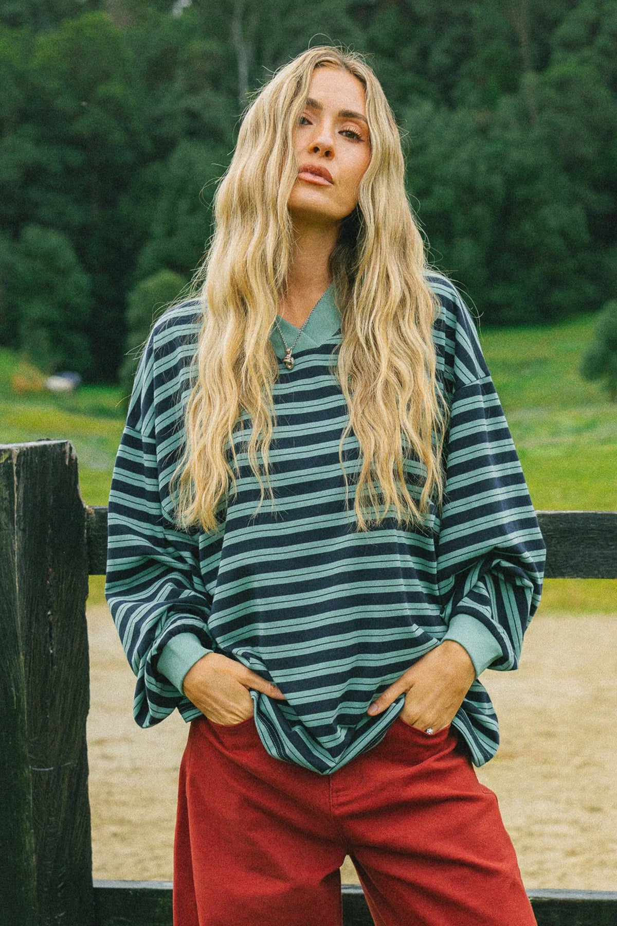 Nautical Long Sleeve - Sage