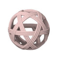 Emotion & Kids Sensory Teething Ball - Weave Design - Dusty Pink