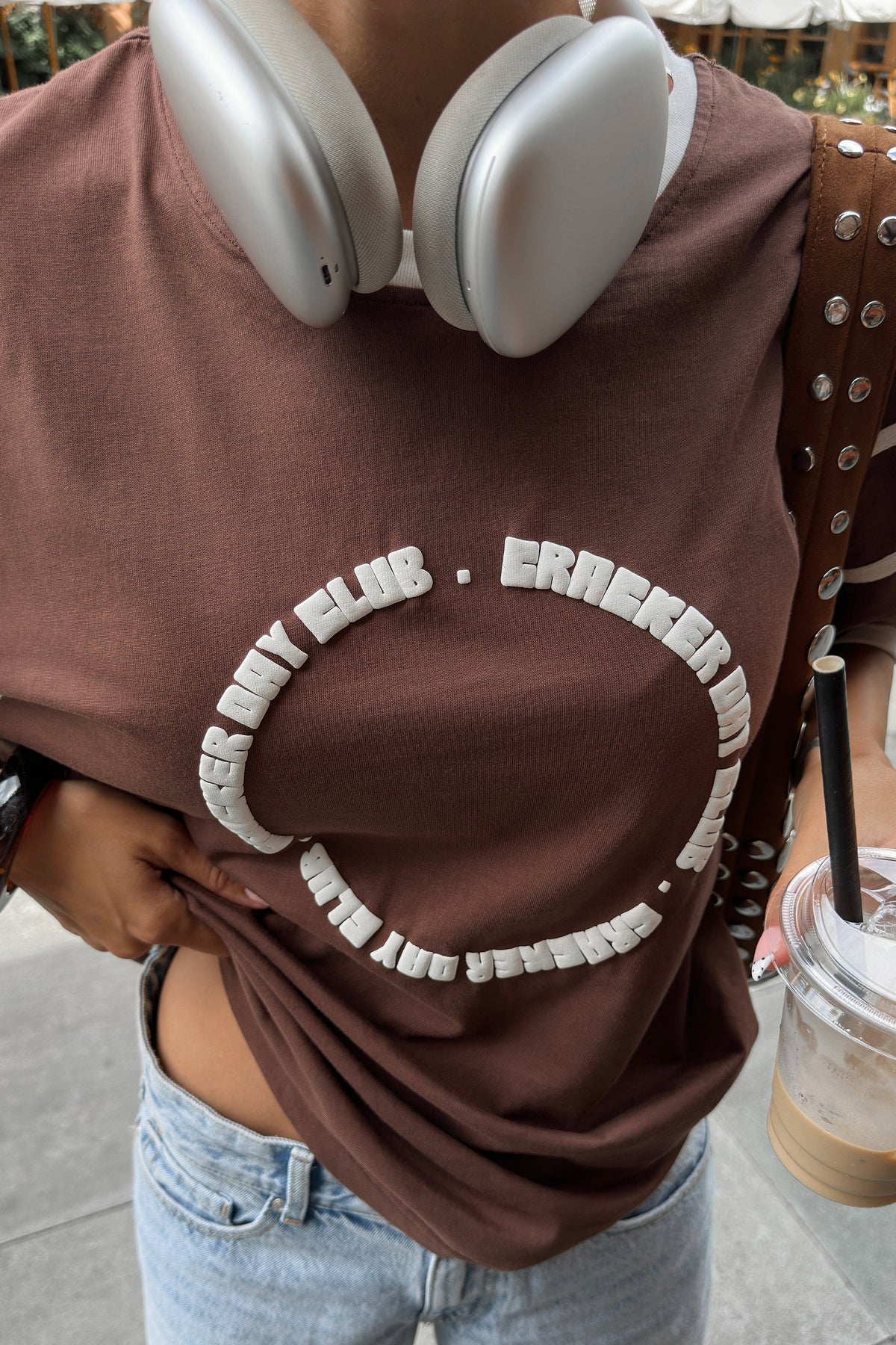 Racer Club Tee - Chocolate