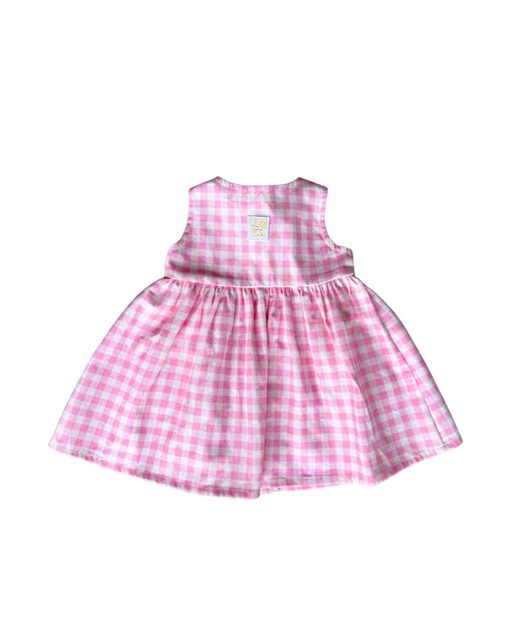 Lennyco Gingham Dress - Pink