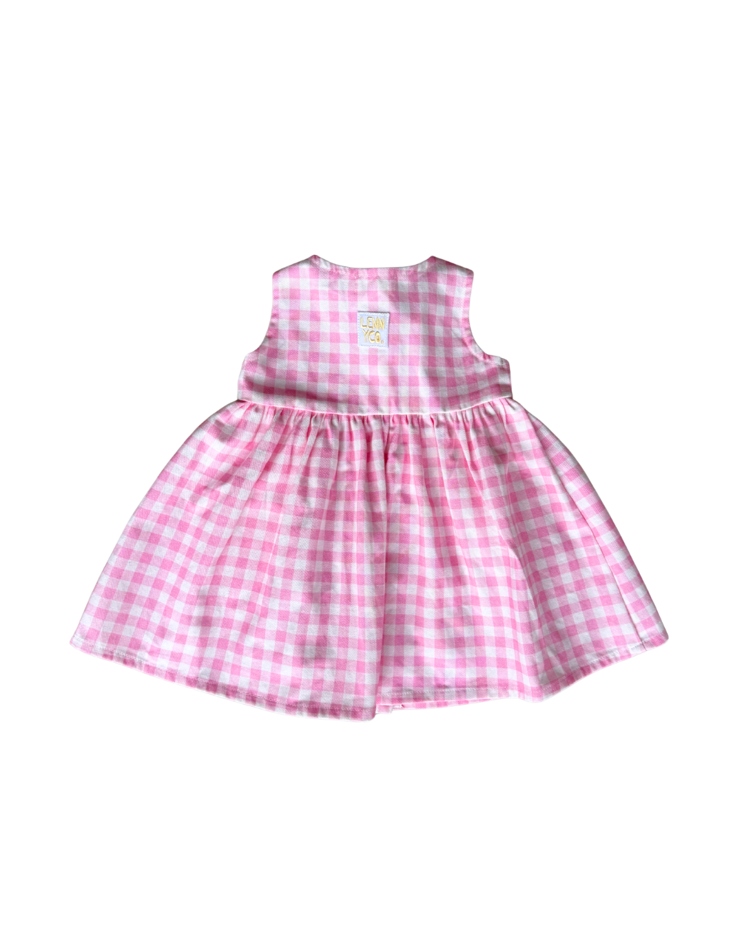 Lennyco Gingham Dress - Pink